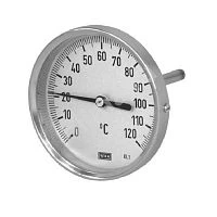 A52.100/1 (0...+200)°C 140х8 ОШ Гладкий Нерж. УТ000016477