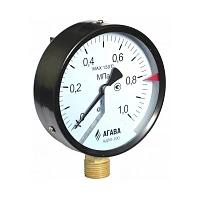 АДМ-100.3-(0...1,0)МПа-4-20mA-М20х1,5 кл.1,5 Стрелочный манометр с токовым выходом УТ000012020